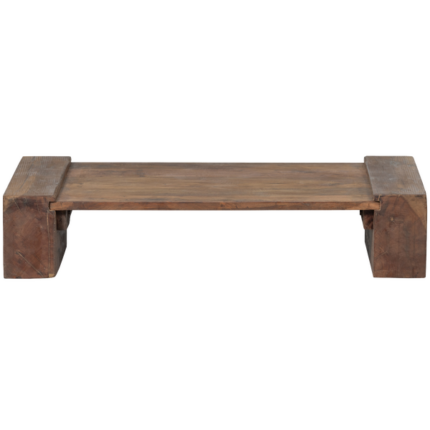 WOOOD Exclusive Cuno Salontafel Laag Hout Donkerbruin