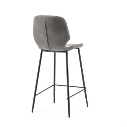 By-Boo Barkruk Bar chair Seashell low - grey