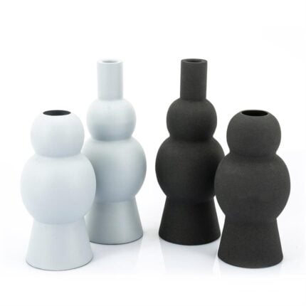 By-Boo Kandelaar Candle holder Bold - black