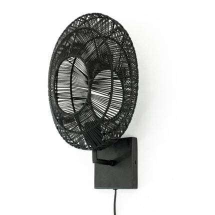 By-Boo Wandlamp Wall lamp Ovo - black