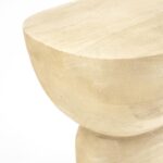 By-Boo Bijzettafel Side table Cobble - natural