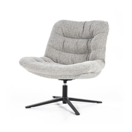 Eleonora Fauteuil Danica - licht grijs Baquer