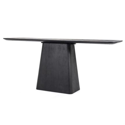 Eleonora Sidetable Aron 180x40 - zwart