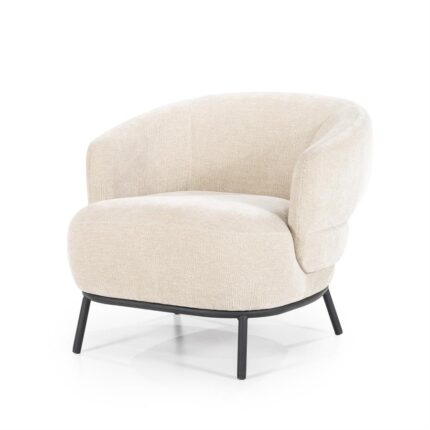 Eleonora Fauteuil David - taupe Safari