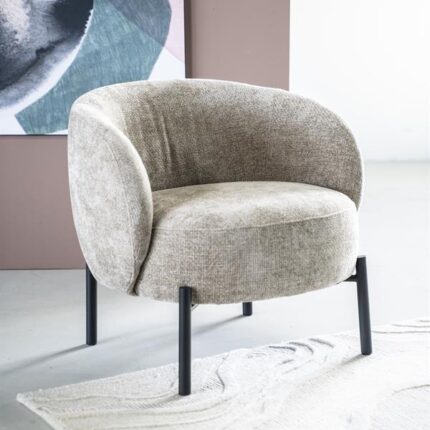 By-Boo Fauteuil Lounge chair Oasis - taupe