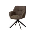 Tower Living Armstoel Alba Alpine Dark Brown