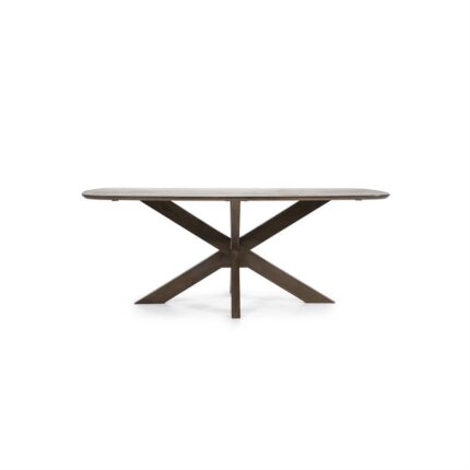 Eleonora Eettafel Nikki 200x100 - bruin