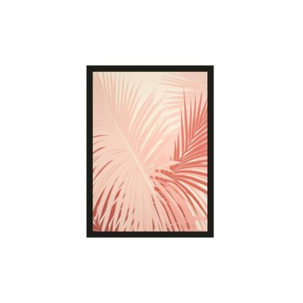 Urban Cotton Pink Palm 50x70 - Urban Cotton