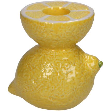 Kandelaar Citrus Geel