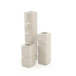 By-Boo Candle holder Cube - taupe