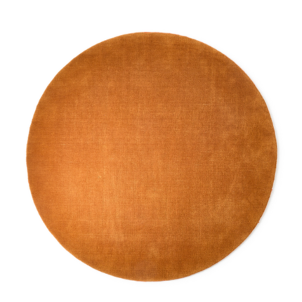 POLSPOTTEN Vloerkleed Outline Cognac