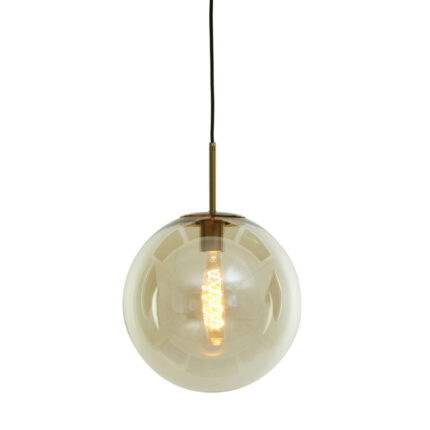 Light & Living Hanglamp Medina Amber